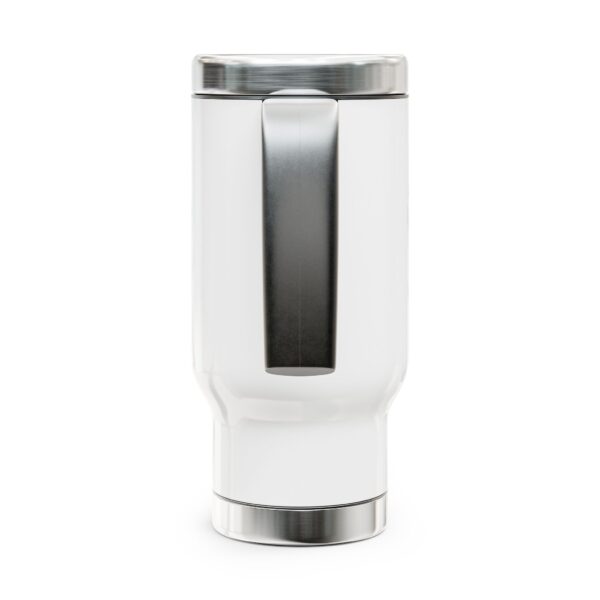 Stainless Steel Travel Mug with Handle, 14oz - Image 3