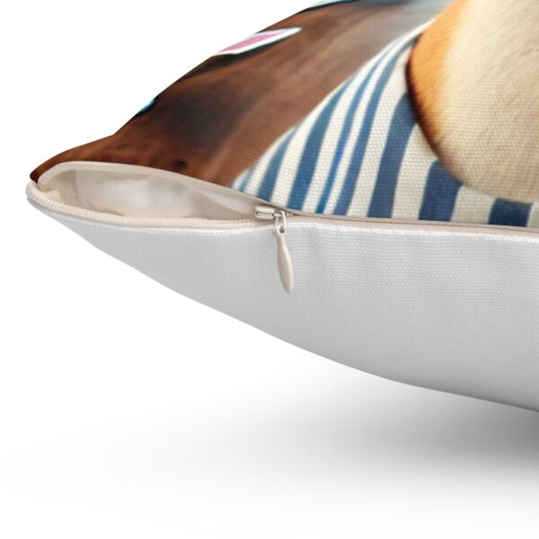 Spun Polyester Square Pillow - Image 3